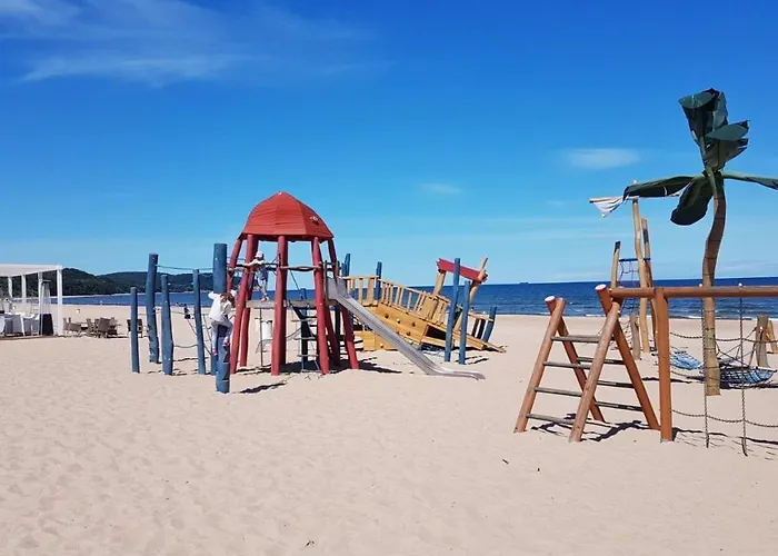 In Center Near The *